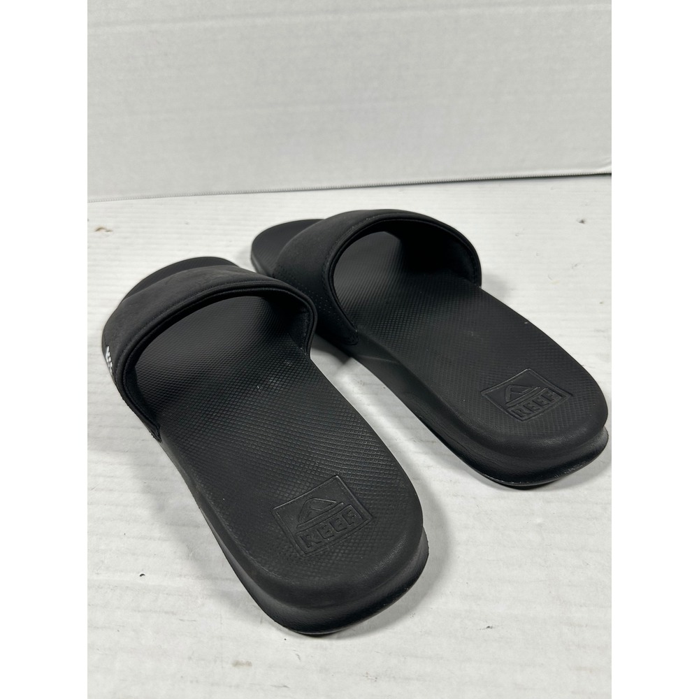 Reef One Slide Mens Black Waterproof Athletic Sandals B-22 PGC Size 7 - Picture 7 of 12